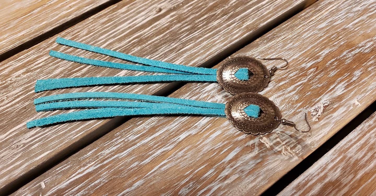 Concho Slip Earrings